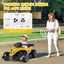 12V Kids Electric Formula Racing Car with Remote Control - Yellow