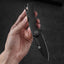Venture Point Premium Folding Pocket Knife Gift Set for Adventurers (Black & Blue) - Korvel