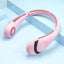 Portable Hanging Neck Fan with LED Light - Rechargeable & Bladeless