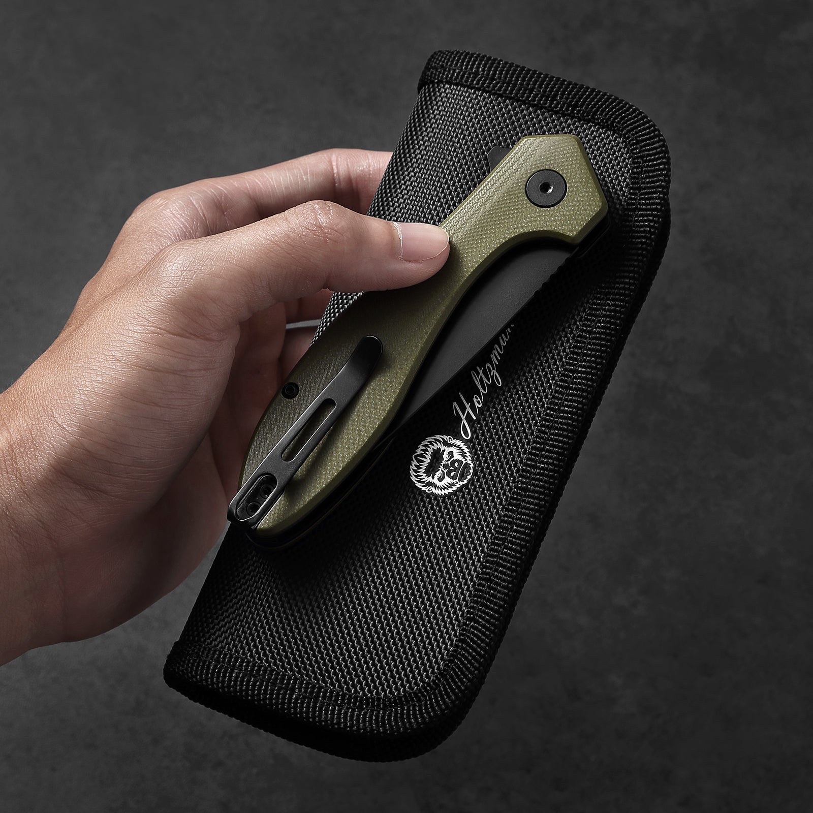 Ultimate Vector Folding Pocket Knife Gift Set for Outdoor Enthusiasts (Green & Black) - Korvel