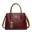 Elegante bolso de mano tipo cubo de gran capacidad para mujeres