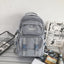 Mochila de Lona de Gran Capacidad y Moda para la Escuela y Uso Diario