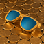 "I Have A Gelt Complex" Hanukkah Polarized Sunglasses