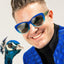 "Rhonda's Peacock Paradise" Glam G Polarized Sunglasses - Korvel