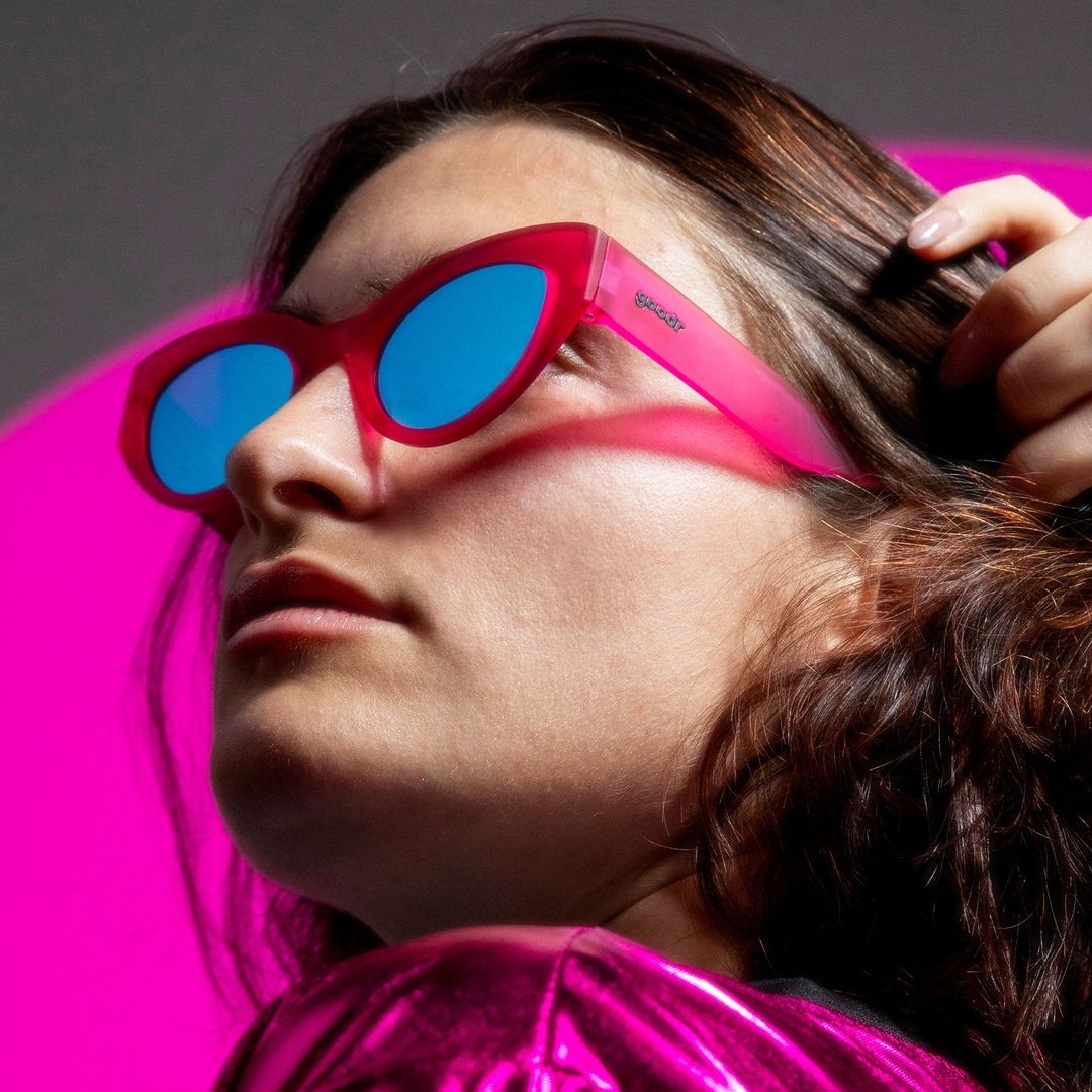Cosmic Chic: Pink Moon G Polarized Cat-Eye Sunglasses - Korvel