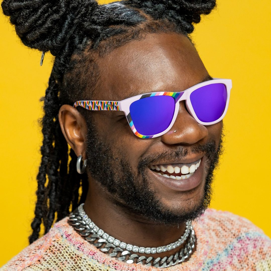 Embrace Your Pride with 'We're Here To Slay' Polarized Sunglasses for Fest '25 - Korvel