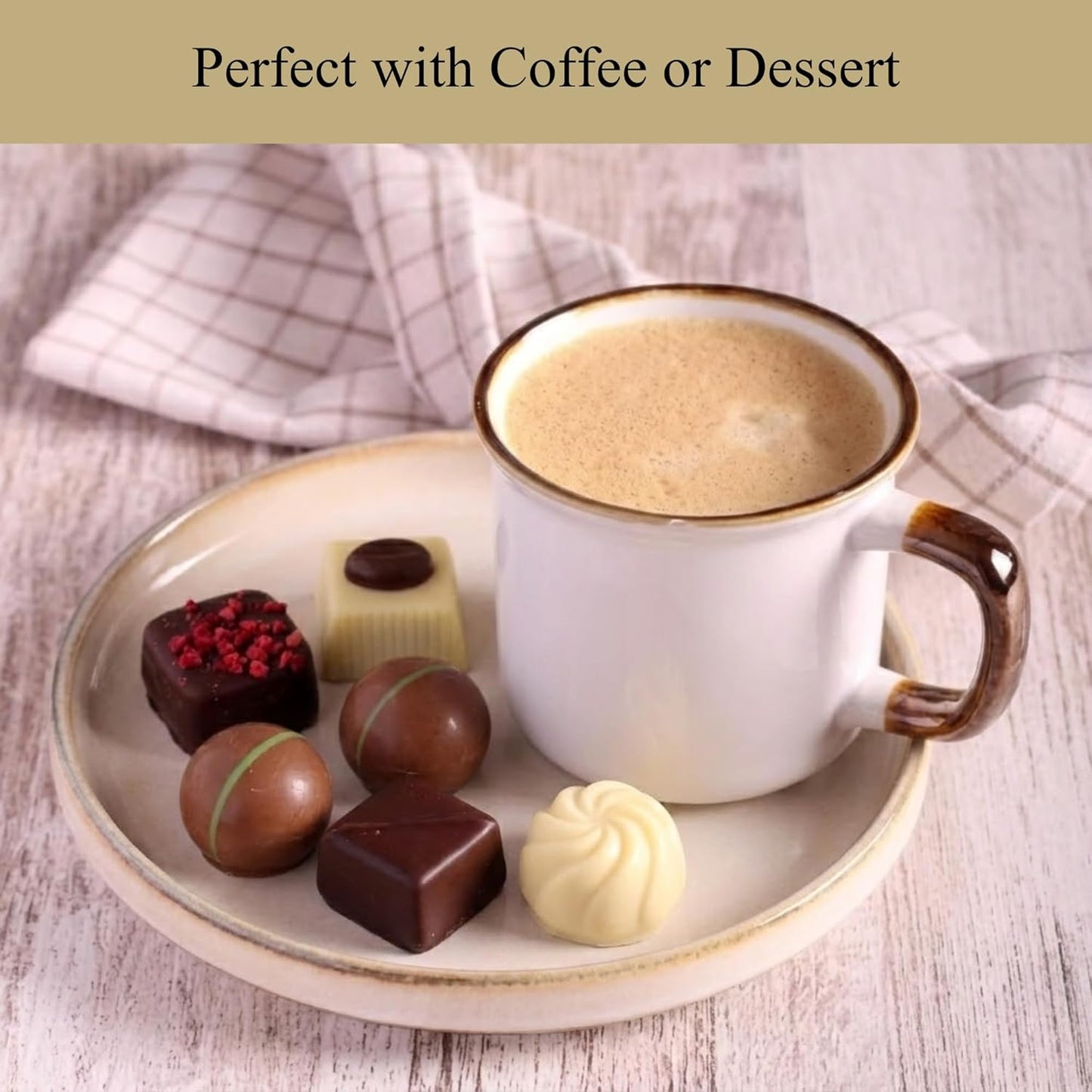 Gourmet Chocolate Truffles Bon Bon Praline Box