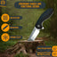 The Pioneer Folding Pocket Knife Giftset for Men and Women (Silver and Black) - Korvel
