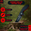 The Ultimate Pioneer Folding Pocket Knife Gift Set for Adventurers (Black & Orange) - Korvel