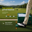 Dispensador automático de pelotas de golf con altura ajustable y almacenamiento