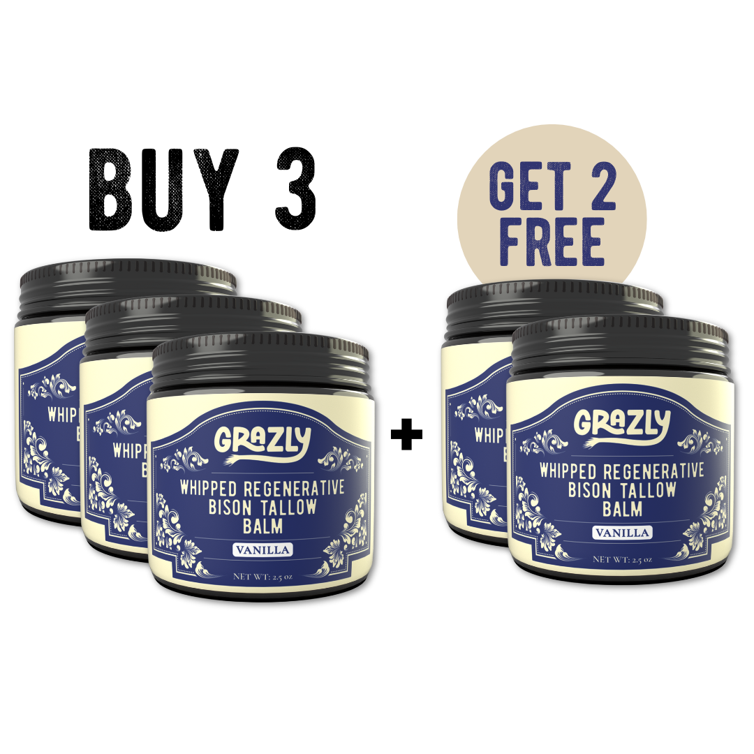 Whipped Bison Tallow & Manuka Honey Balm