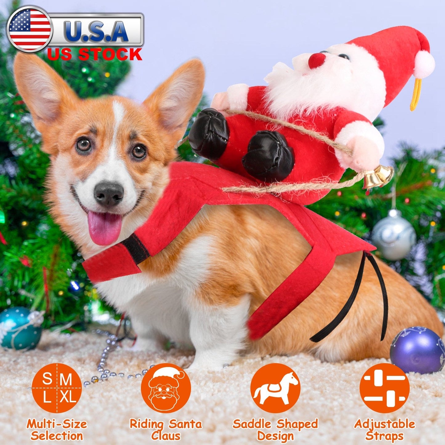 Costumes de Noël pour animaux de compagnie GBruno