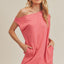 Chic Side Slit Round Neck Sleeveless Midi Dress for Women
