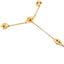 Pulsera de Cadena de Mano de Diamante en Oro Amarillo de 14K - 7"
