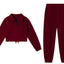 Conjunto de Sudadera y Pantalones de Cuello Cuartillo Premium