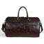 Handmade Retro Leather Satchel Bag with Large Capacity