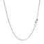 14k White Gold Lumina Pendant Chain 1.0mm