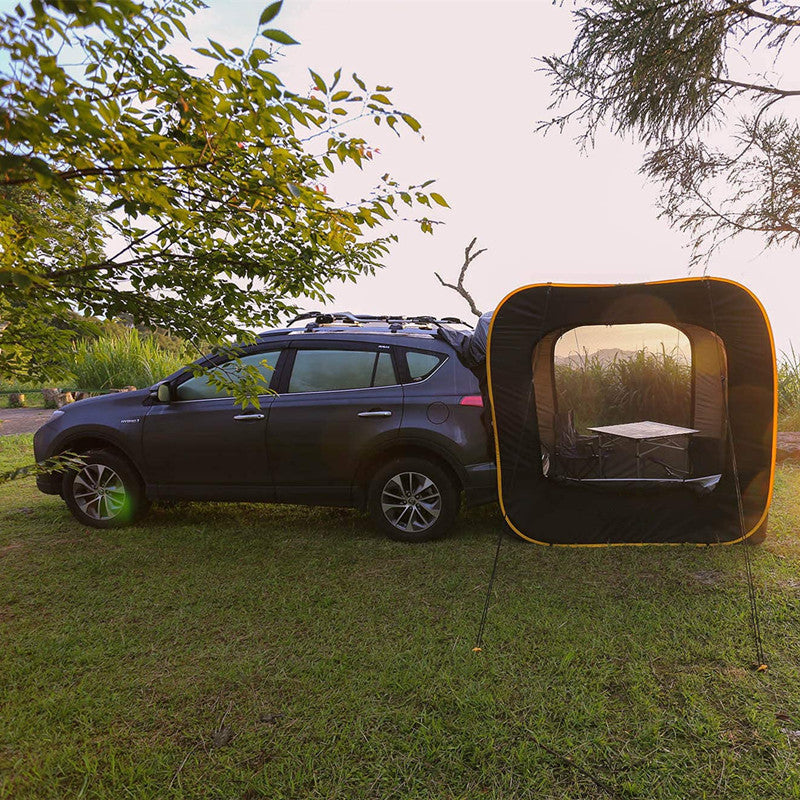 Pop-up Outdoor Camping Car Tail Tent - Waterproof Sunshade
