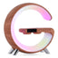 Intelligent G Shaped LED Lamp with Bluetooth Speaker & Wireless Charger