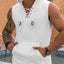 Men's Lace Up Hooded Top