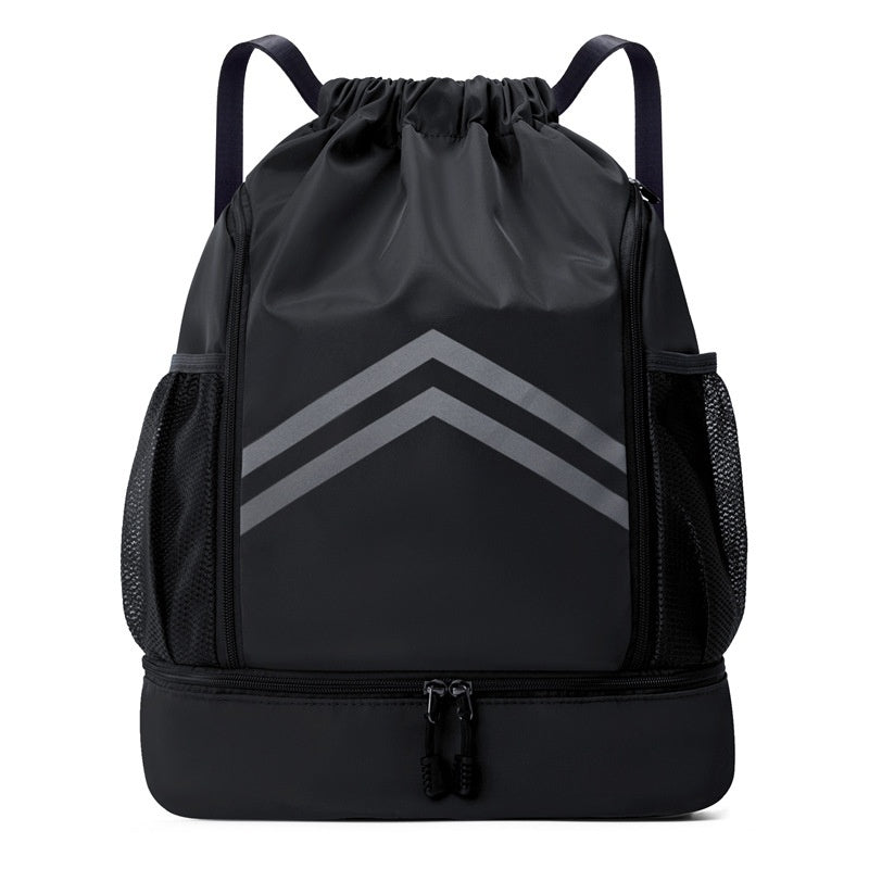Mochila Deportiva Reflectante con Cordón para Hombre
