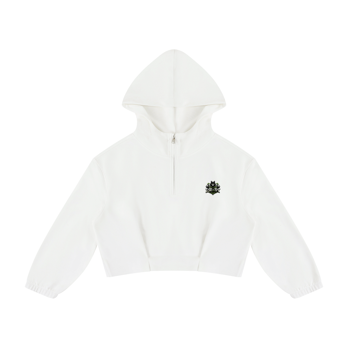 Sudadera con cremallera de cuarto de Loki & Ivy para mujeres