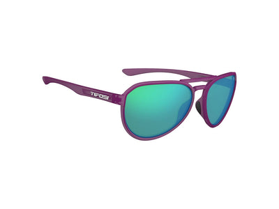Tifosi Selca Purple/Green Aviator Sunglasses