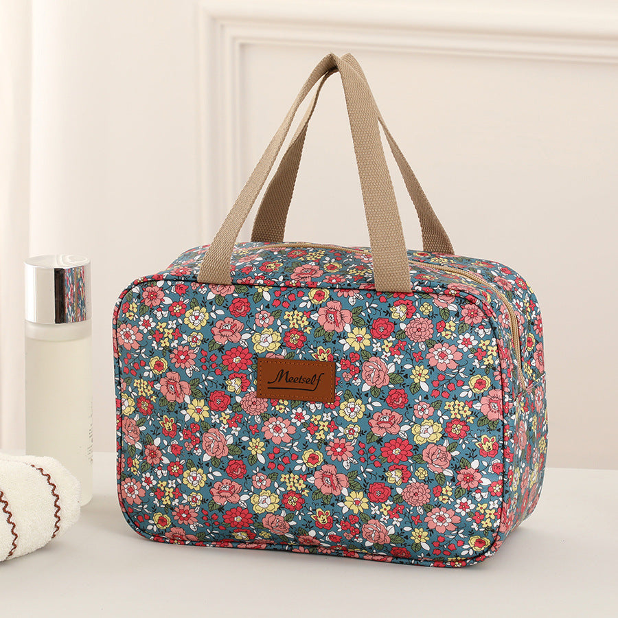 Trousse de toilette de voyage portable à haute capacité
