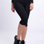 JupiterGear Mid-Rise Capri Fitness Leggings with Pockets
