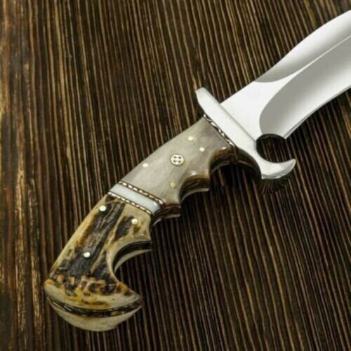Artisan's Edge: Premium Custom Hunting Knife with D2 Steel Blade and Unique Handle Design - Korvel