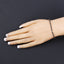 Pulsera de Zafiro Azul Genuino de 3.13 Quilates en Oro Amarillo de 14K