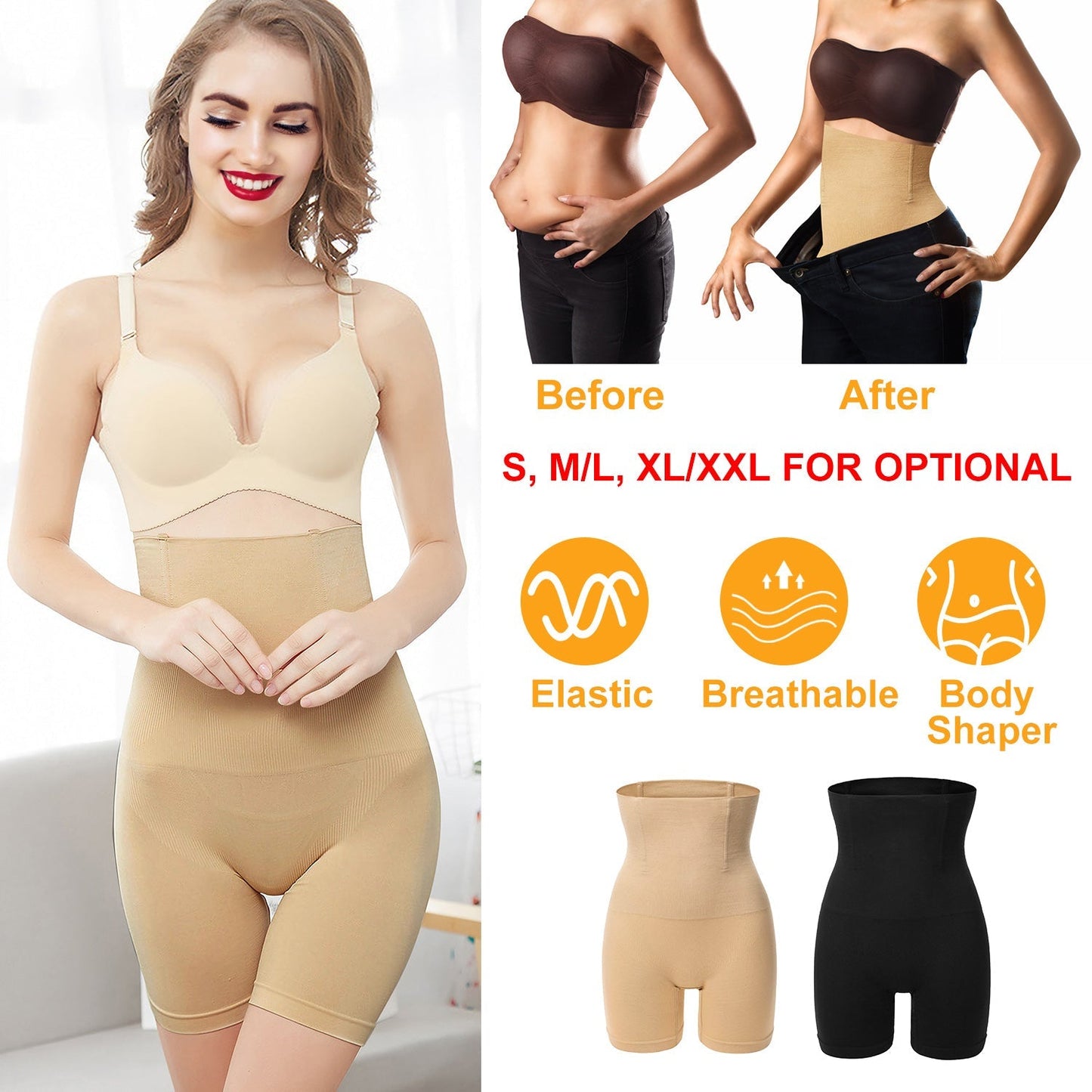 Gbruno Shapewear Taille Haute pour un Confort et un Style Sans Couture