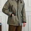 Chaqueta Exterior Impermeable Vintage Mezclada