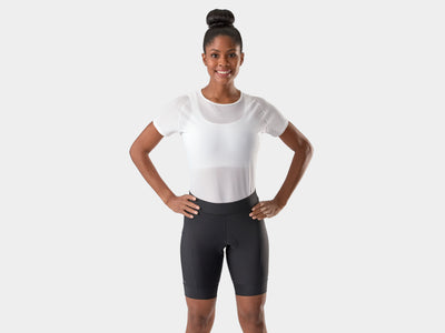 Short Trek Solstice Pantalones Cortos de Ciclismo para Mujer - XX-Large Negro