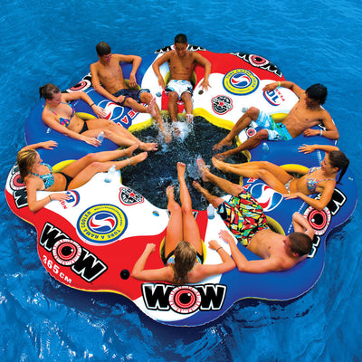 WOW Sports Tube A Rama Inflatable Island for 10 People