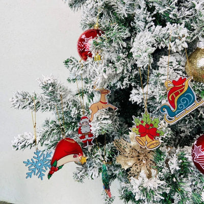 Mandotos Christmas Car Pendant Hanging Ornament