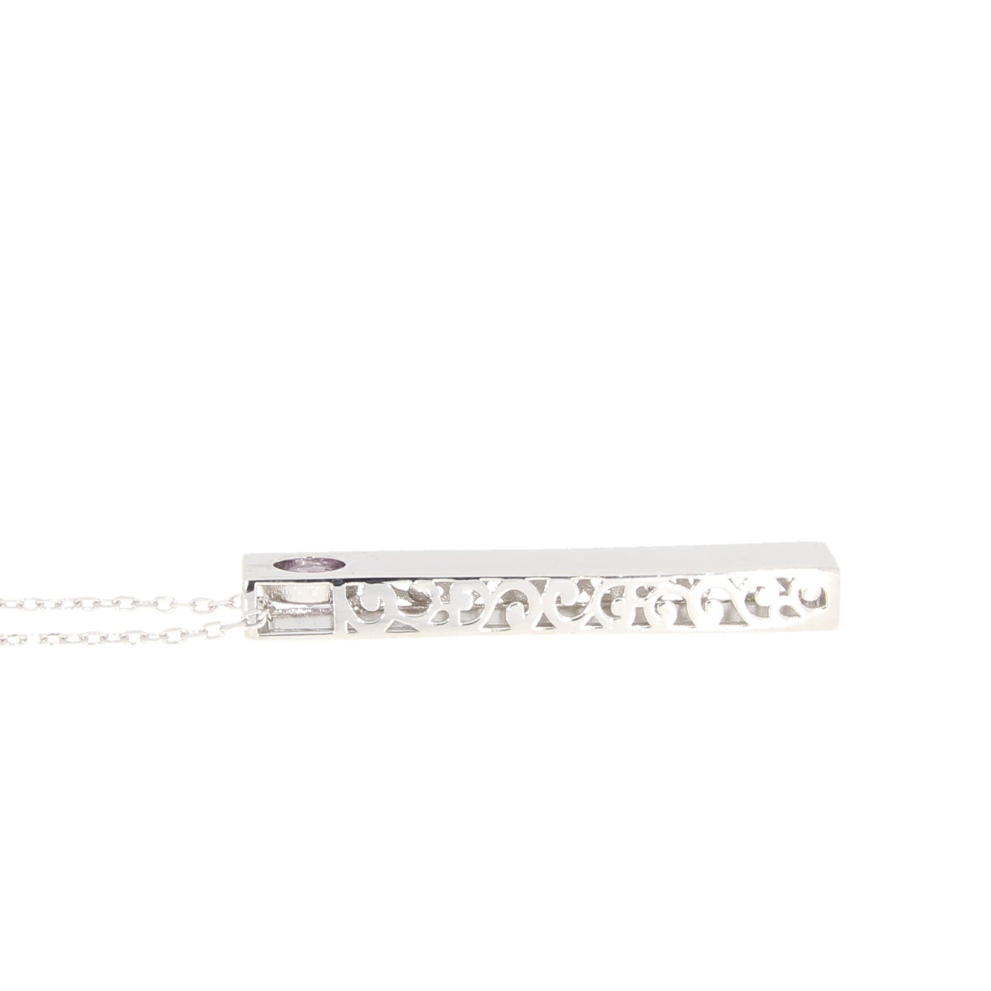 Created Alexandrite Fashion Pendant in Sterling Silver
