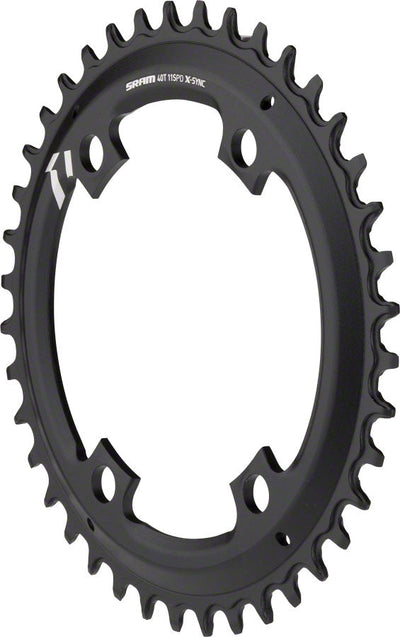 Plateau de chaîne SRAM X-Sync 40T - BCD asymétrique de 110 mm - Noir