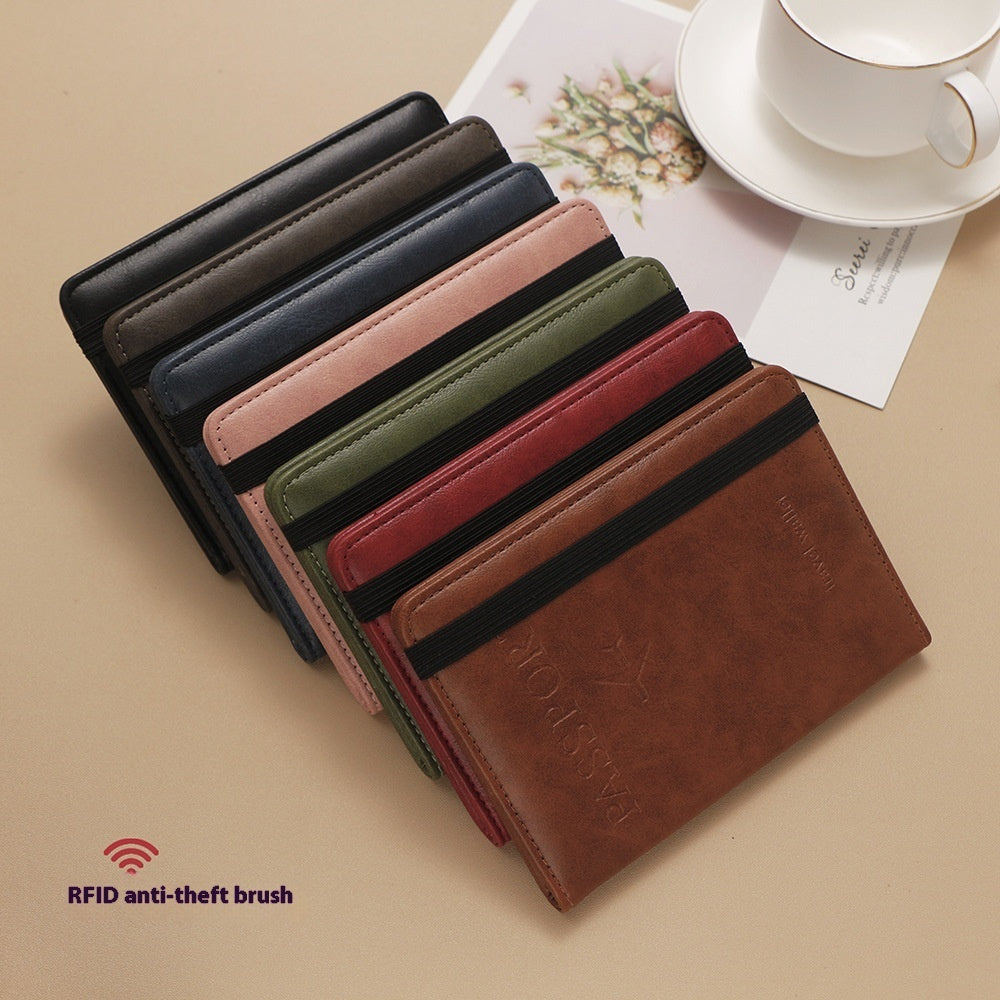 Portafolios de Pasaporte RFID Premium - Funda Multifuncional
