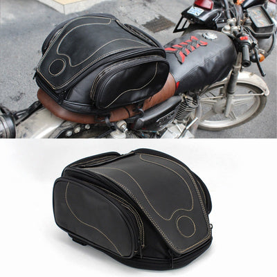 Premium Waterproof Retro Motorcycle Tail Bag