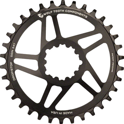 Plato de cadena de montaje directo Wolf Tooth - 30t para bielas SRAM de 3 tornillos