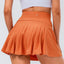 High Waist Pleated Active Skirt