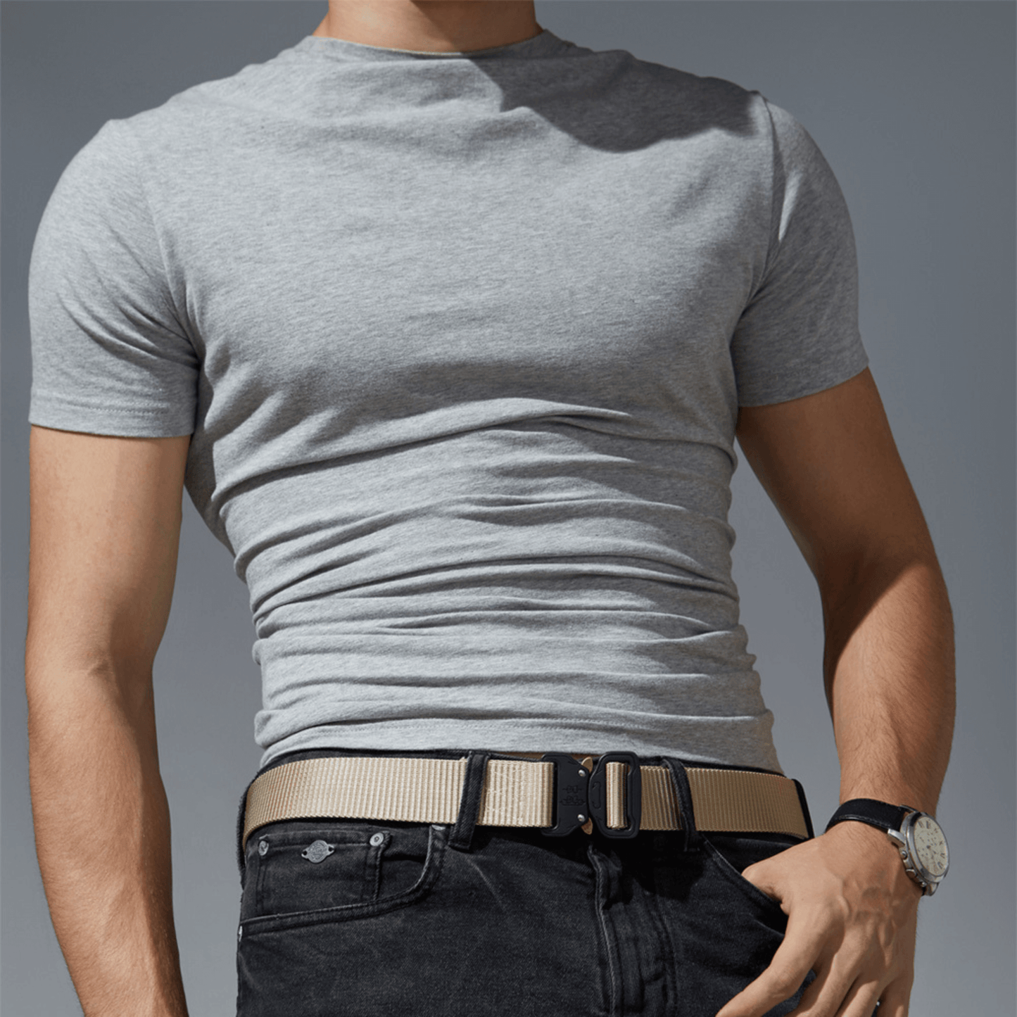 Cinturón Táctico para Hombre XGear Estilo Riggers con Hebilla de Liberación Rápida