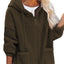 Cardigan ample imprimé sans bouton