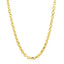 14k Yellow Gold Diamond Cut Cable Link Chain - 4.0mm