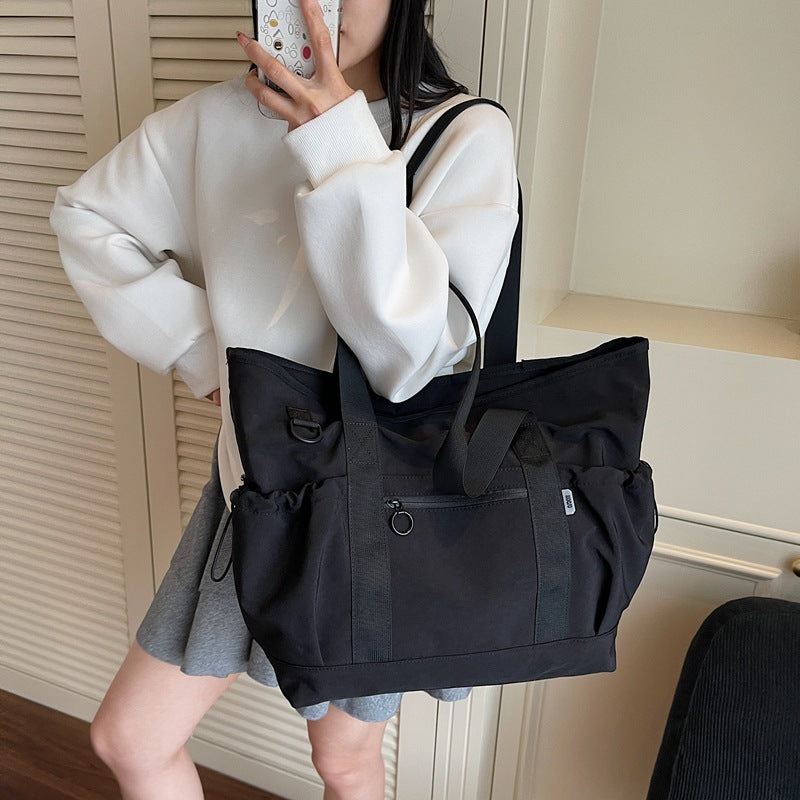 Bolsa de viaje duffel ligera para mujeres, ideal para yoga y fitness