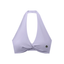 Soutien-gorge de sport à col halter plissé pour femmes Loki & Ivy