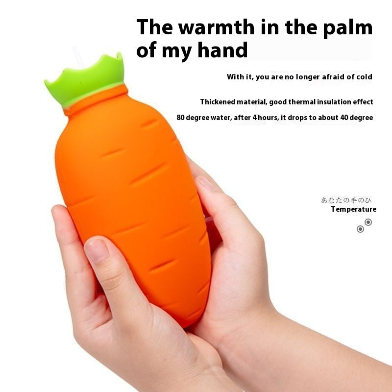 Silicone Hot Water Bag - Safe and Stylish Comfort