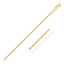 14k Yellow Gold Diamond Cut Fancy Links Pendant Chain