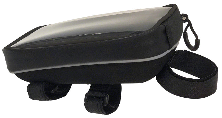 Soporte para teléfono Lezyne Smart Energy Caddy XL para tubo superior - Negro